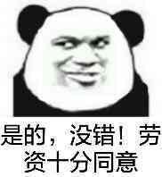 熊猫人,劳资,没错,同意,十分,熊猫,是的